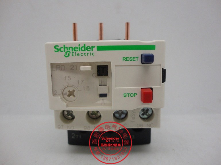 Authentic Schneider Thermal Relay LRD21C 12 18A LRD21 Relay